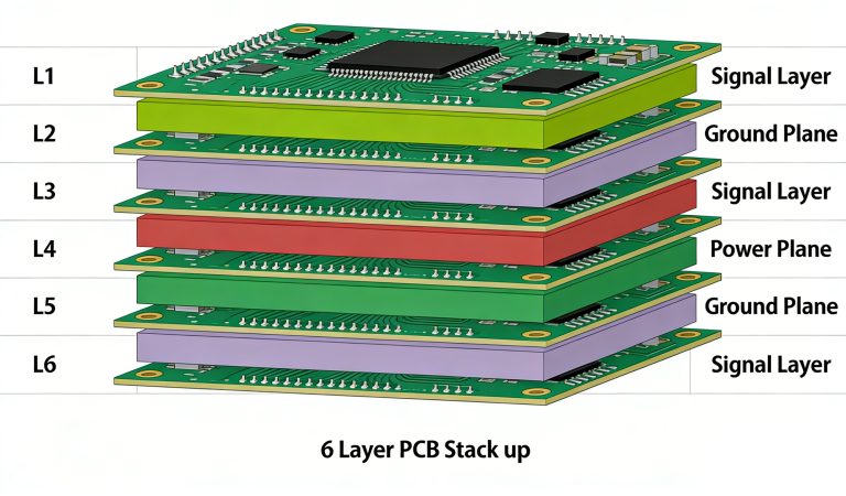 6Layer PCB Stack up