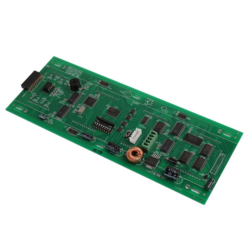 Single-sided rigid PCB for basic electronics