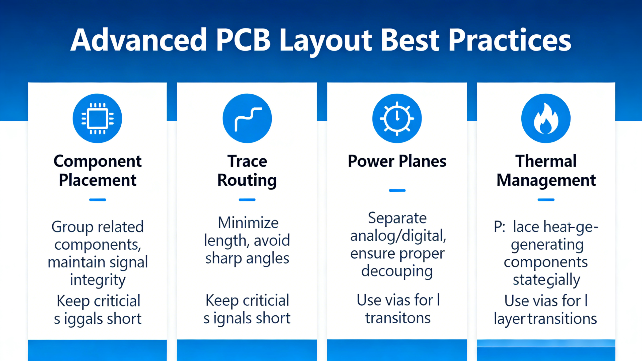 Advanced PCB layout best practices