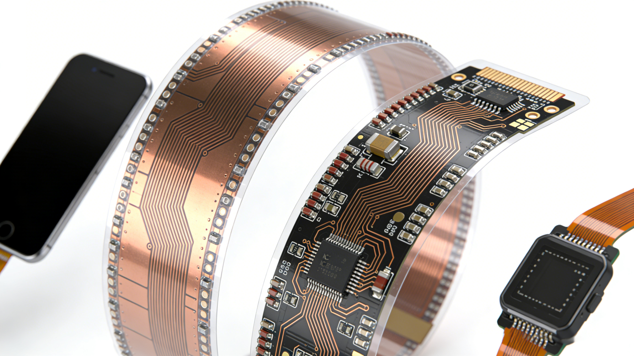 Flexible PCB for consumer electronics, smartphone FPC, wearable PCB