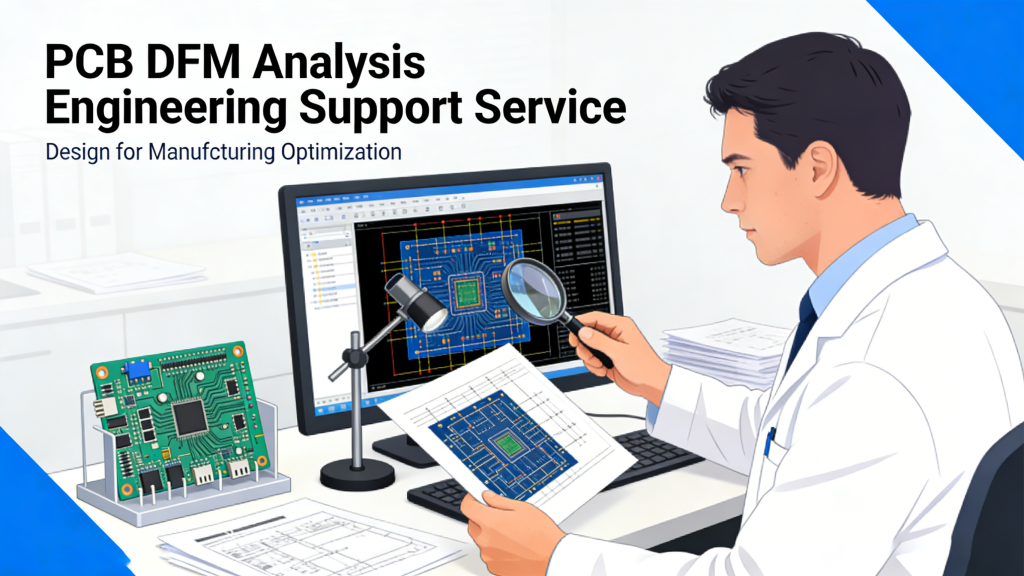PCB DFM analysis engineering support service