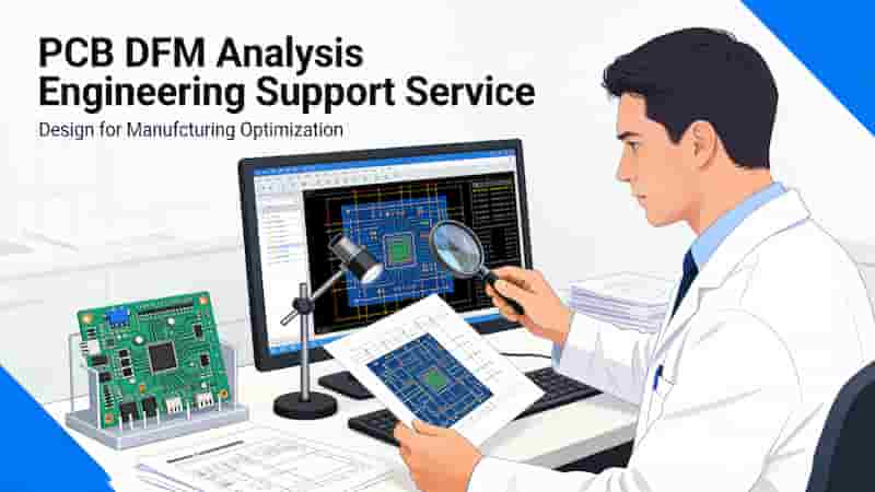 PCB DFM analysis engineering support service