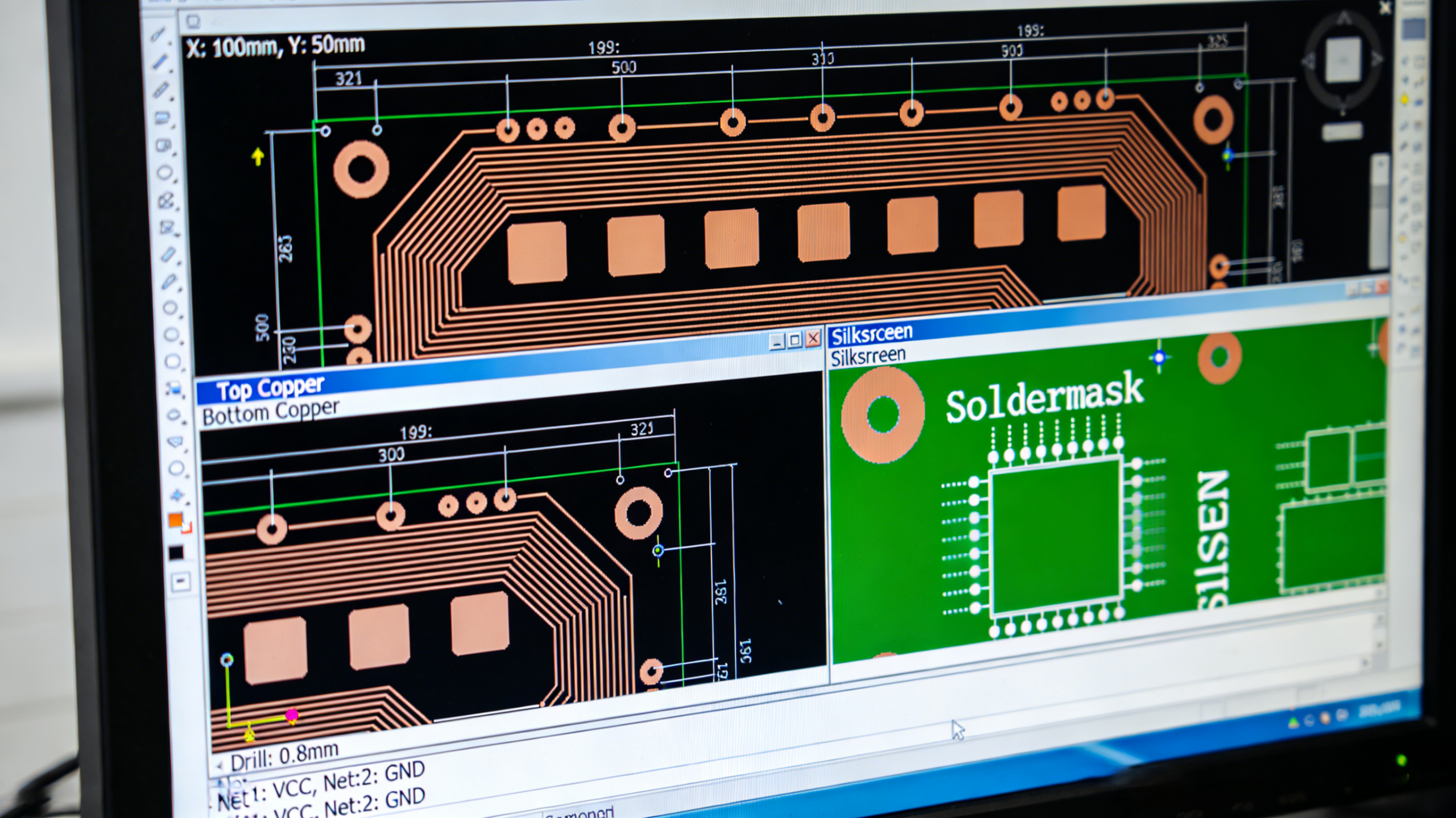 Gerber file for PCB manufacturing
