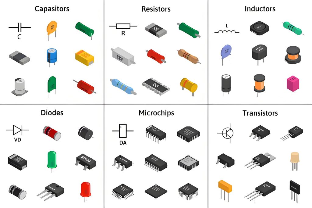 Electronic Components: Symbols 