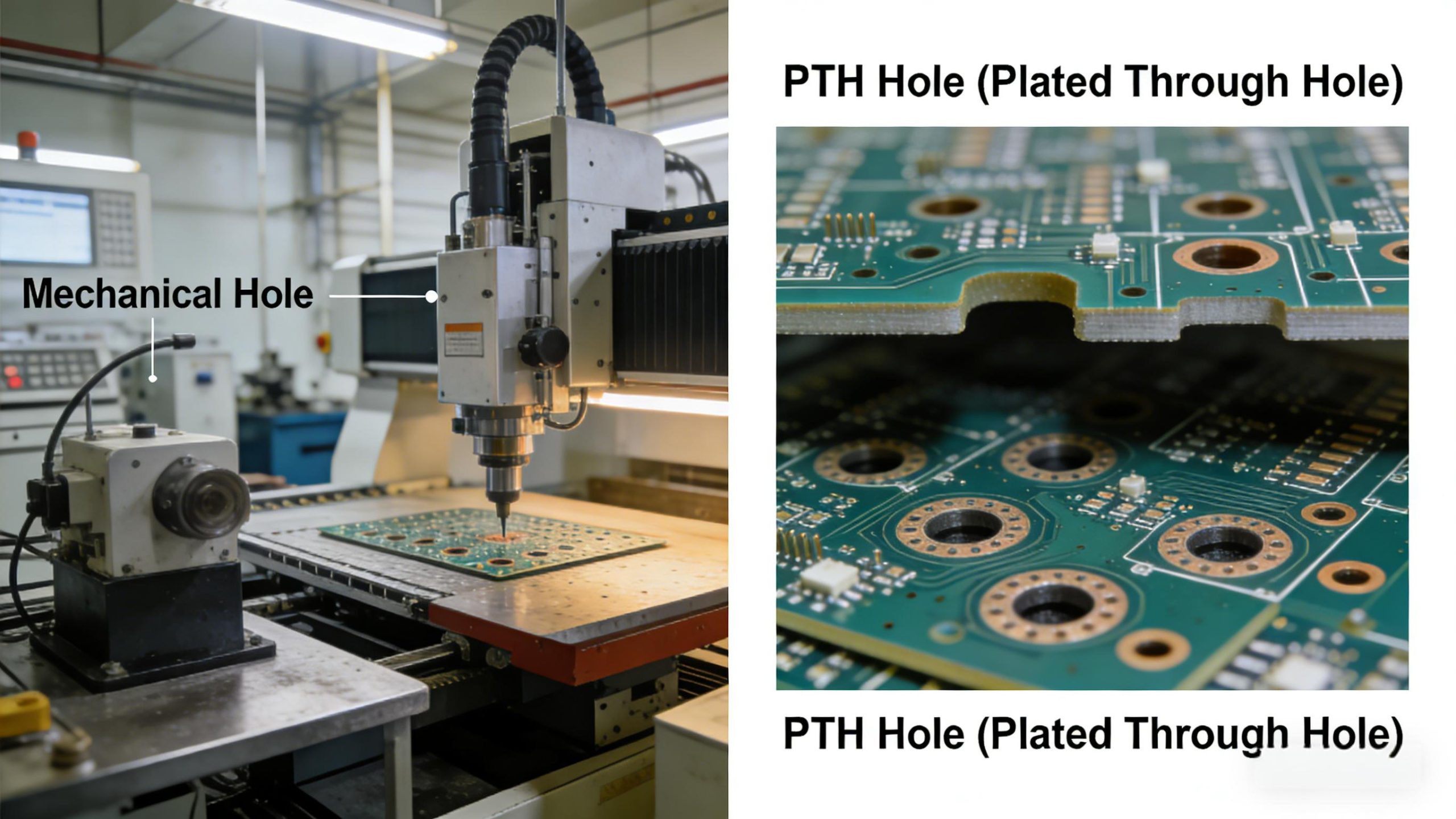 PCB Drilling & Hole Types
