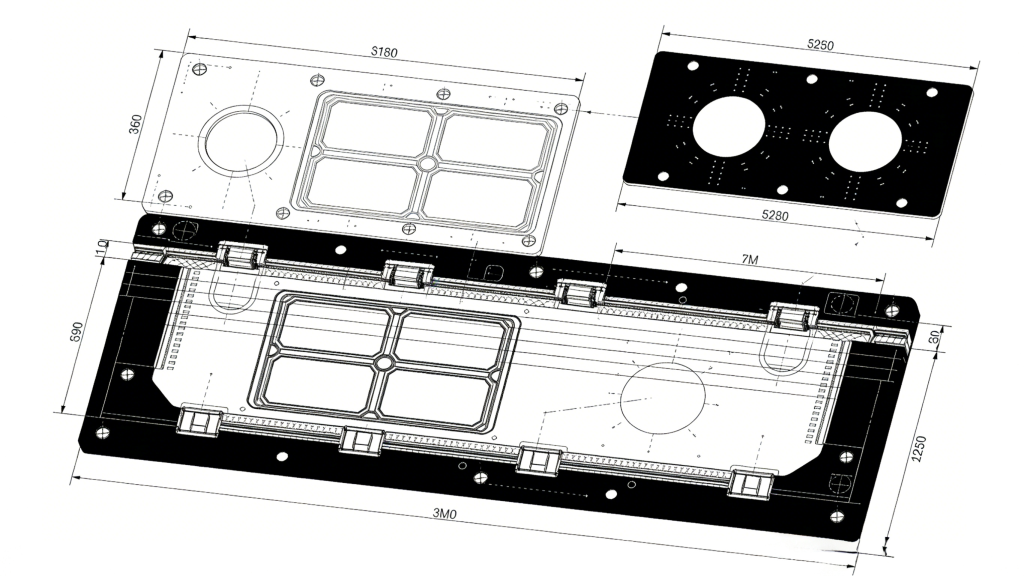 Step Stencil Structure for PCB SMT Assembly