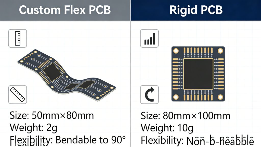 Flex PCB Advantages vs Rigid PCB Size Weight Reliability