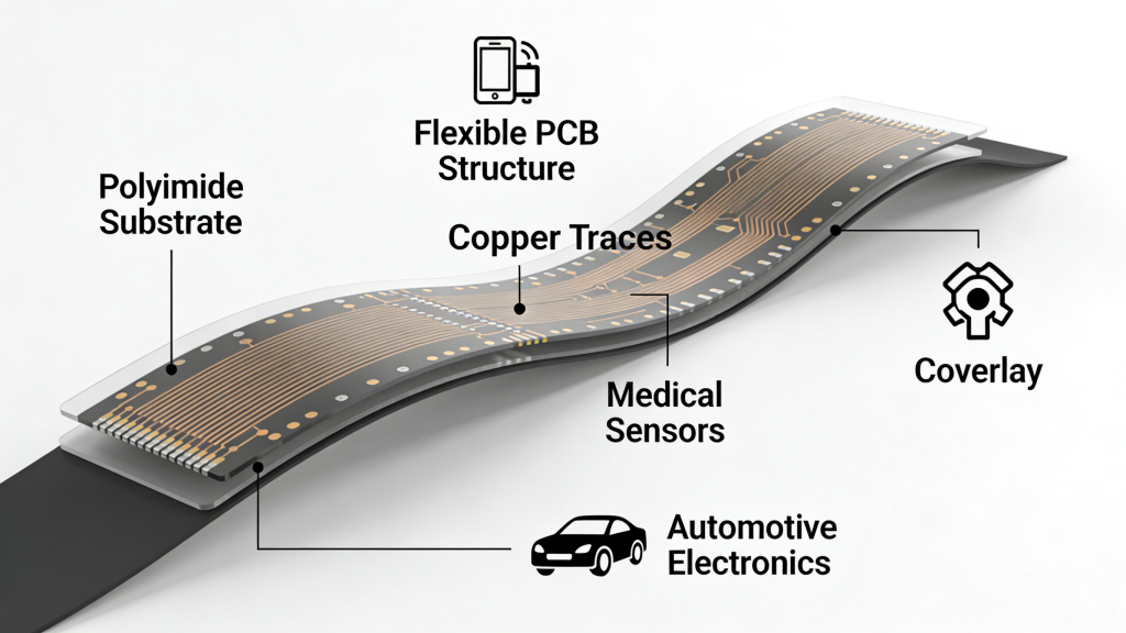 Flexible PCB Overview Structure and Applications