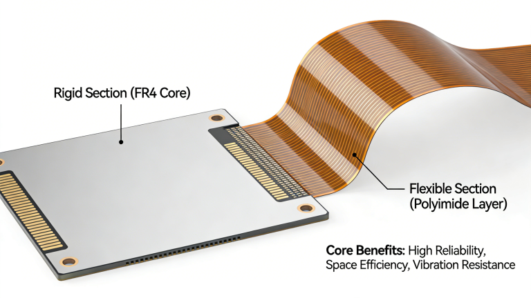 Rigid-Flex PCB structure and core benefits