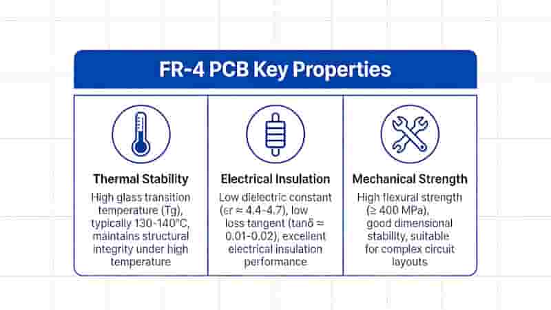 FR-4 PCB Key Properties