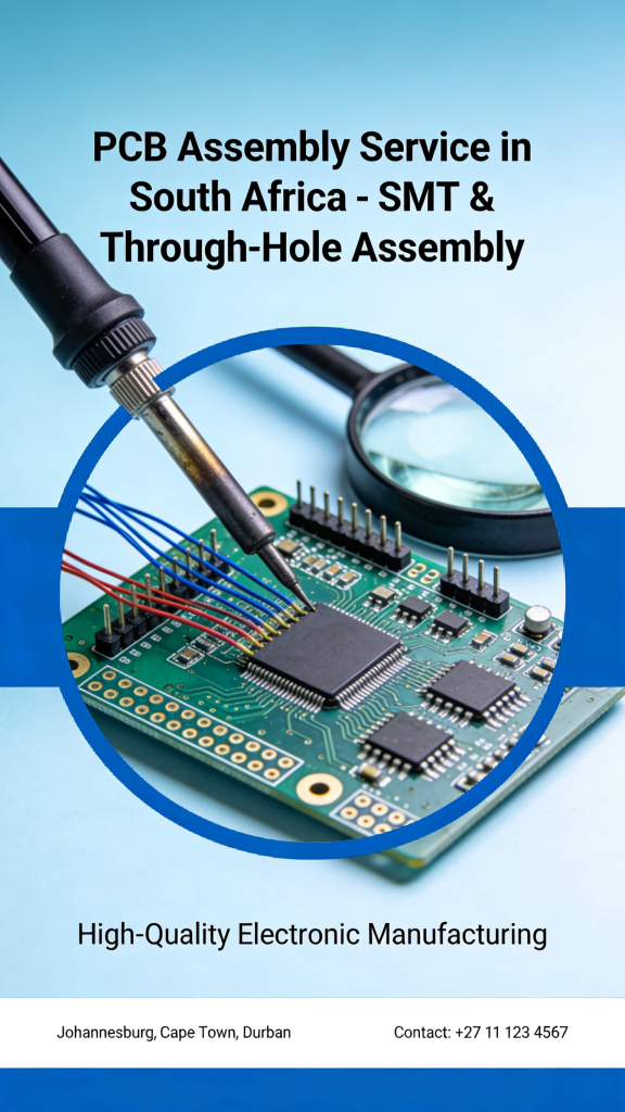 PCB Assembly Service in South Africa - SMT & Through-Hole Assembly