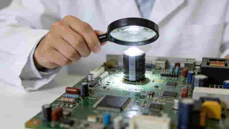PCBA component checking for short circuit issues