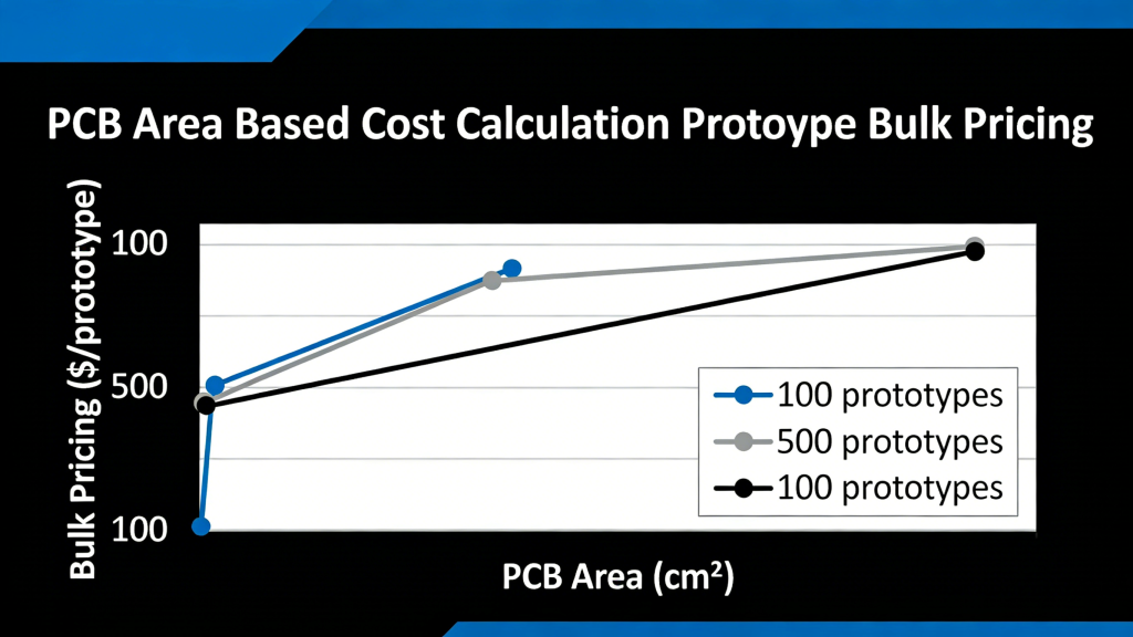 PCB Area Based Cost Calculation Prototype Bulk Pricing