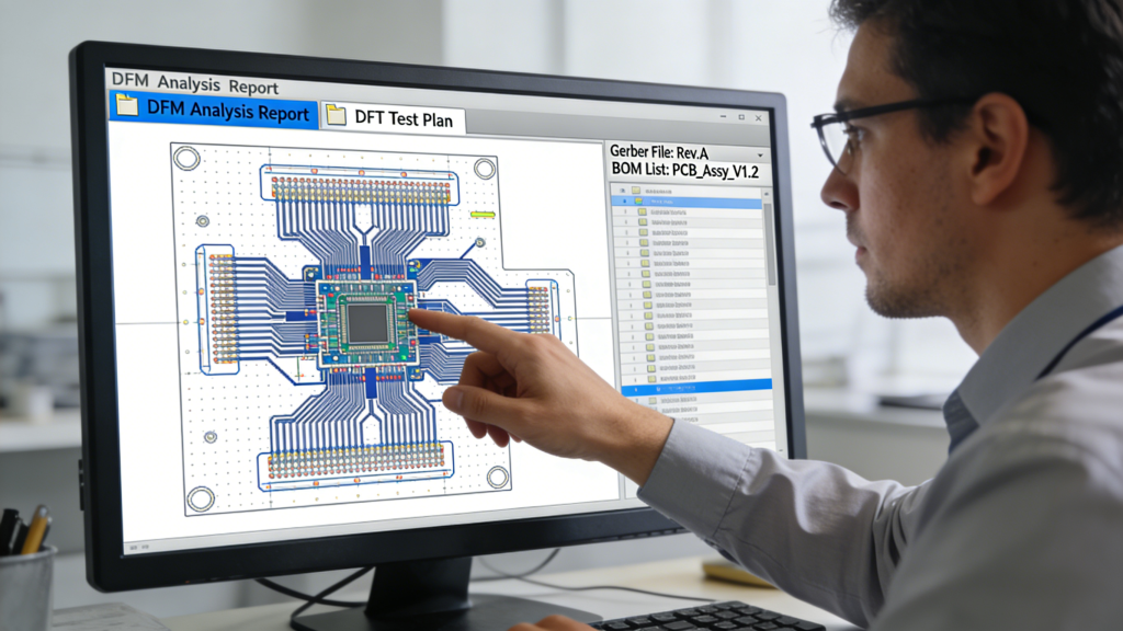 DFM DFT Analysis for Small Batch PCB Assembly