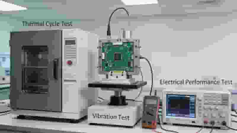 PCB via reliability testing: thermal cycle, vibration and electrical performance