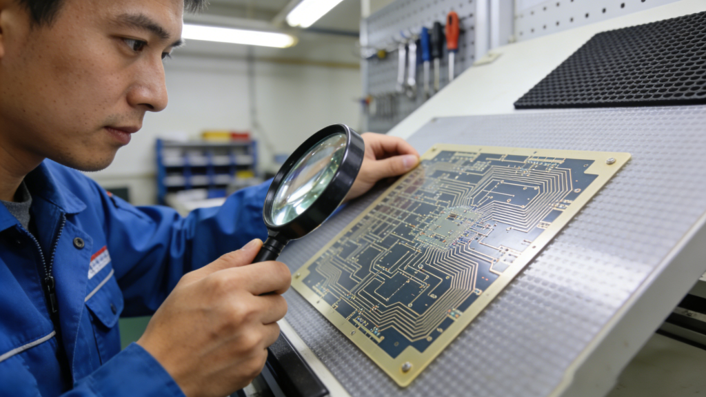 PCB Stencil Quality Control Inspection