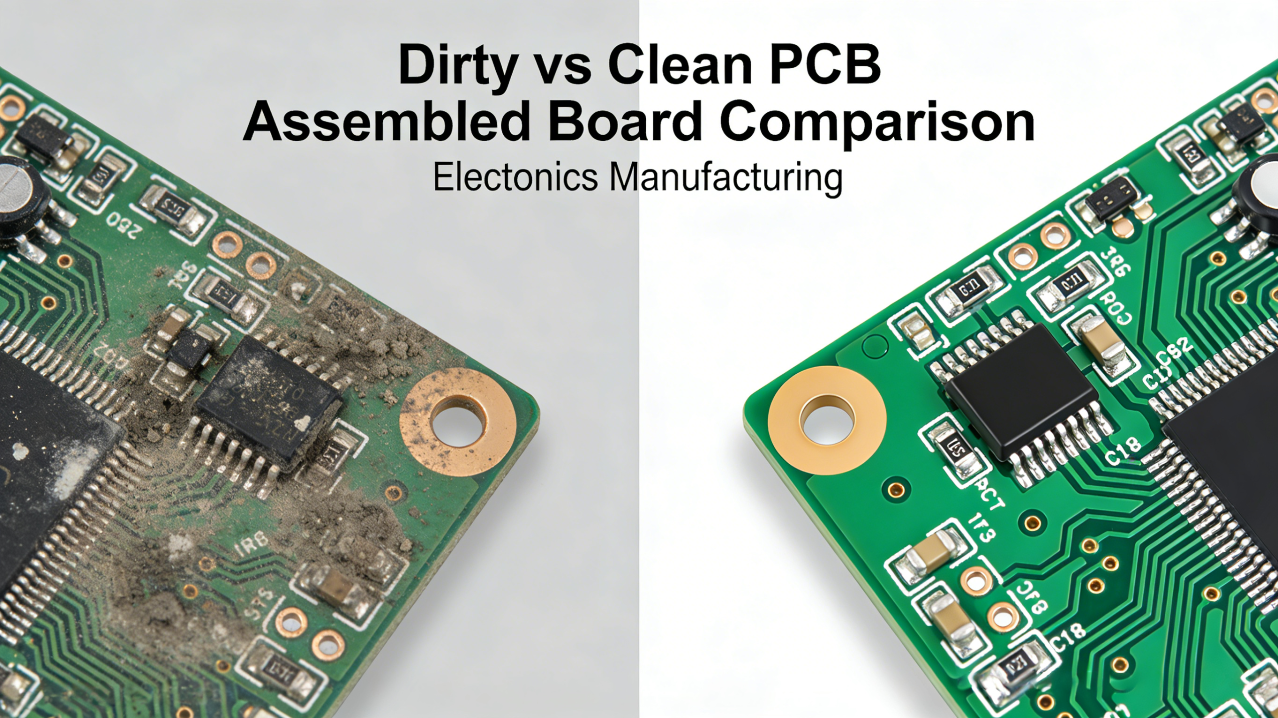 Fully automatic inline PCB assembled board cleaning production line