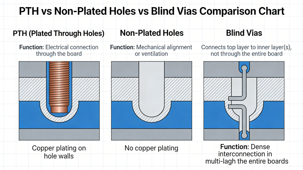 PTH benefits multilayer PCB signal integrity
