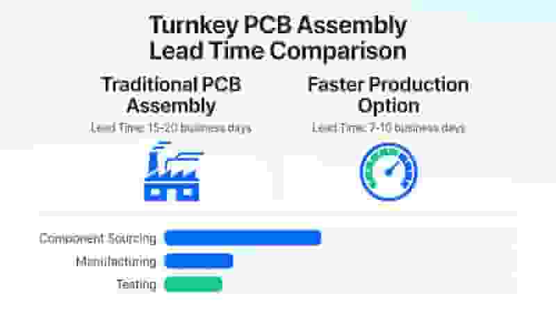 Turnkey PCB Assembly Lead Time Comparison Faster Production
