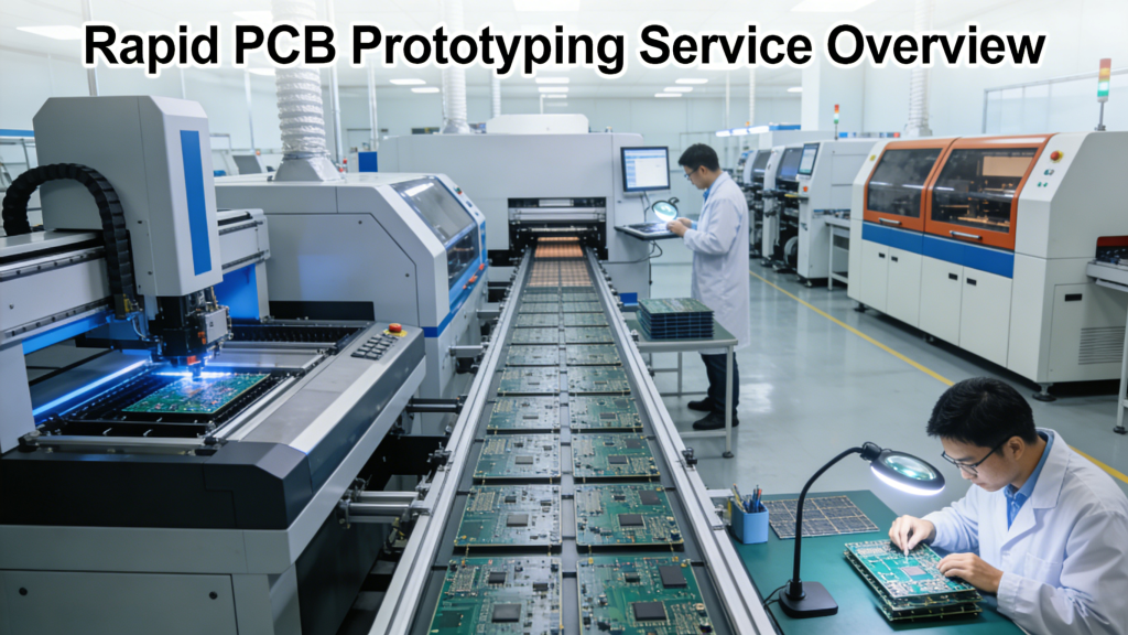 Rapid PCB Prototyping Service Overview