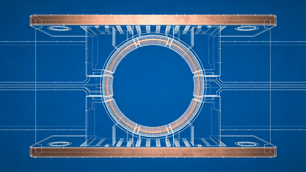 PCB via connecting different circuit layers