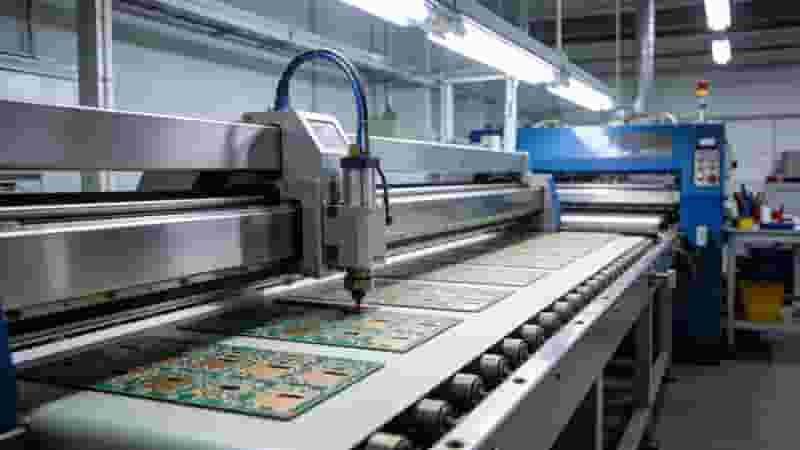 4 layer multilayer PCB stackup structure diagram