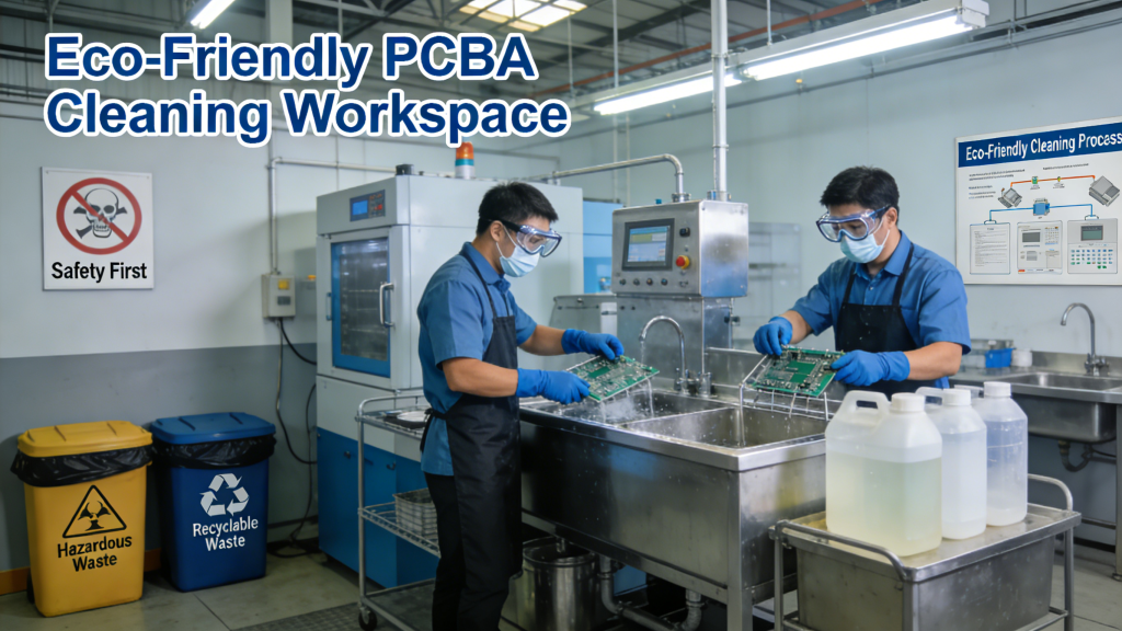 Manual cleaning process for PCB assembled boards with IPA and lint-free wipes