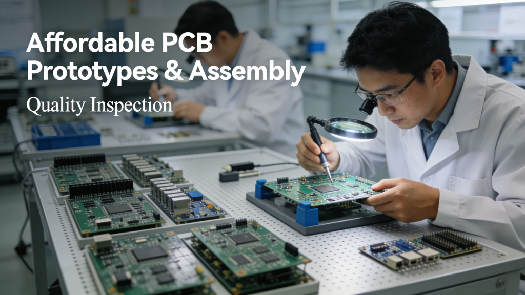 PCB prototypes and PCB assembly manufacturing process
