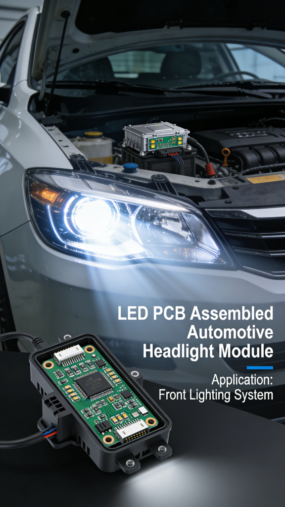 Flexible LED PCB curved lighting wearable