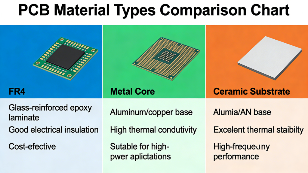 PCB via types blind buried through via structure diagram