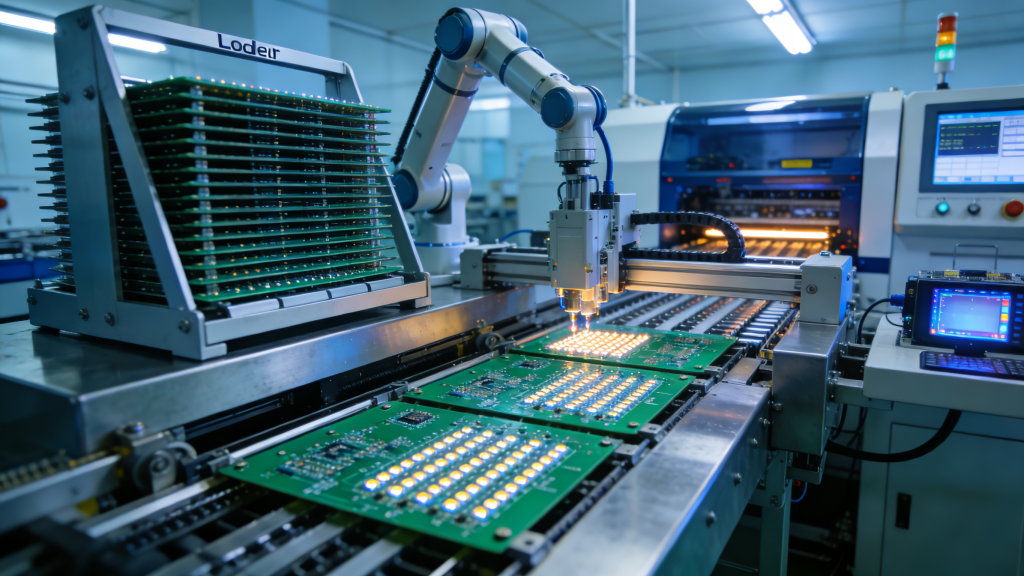 SMD LED PCB Board Assembly SMT Production Line