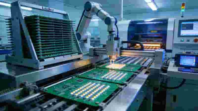 SMD LED PCB Board Assembly SMT Production Line