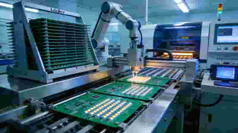 SMD LED PCB Board Assembly SMT Production Line