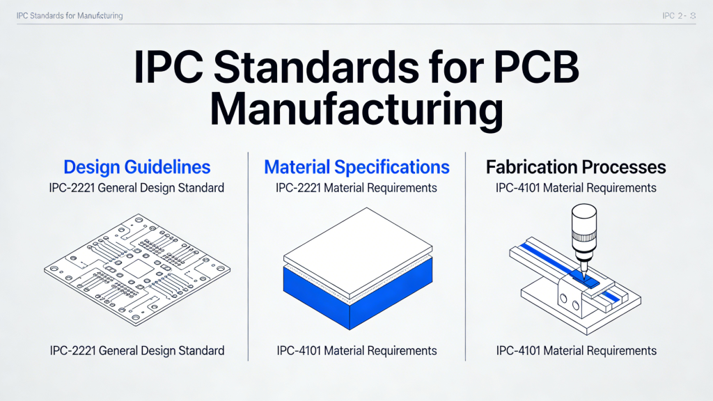 IPC standards PCB manufacturing industry guidelines