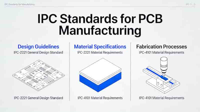 IPC standards PCB manufacturing industry guidelines