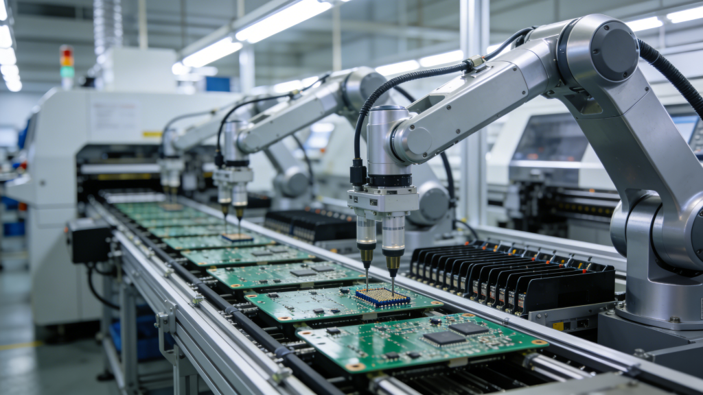 SMT PCB Assembly Line Production