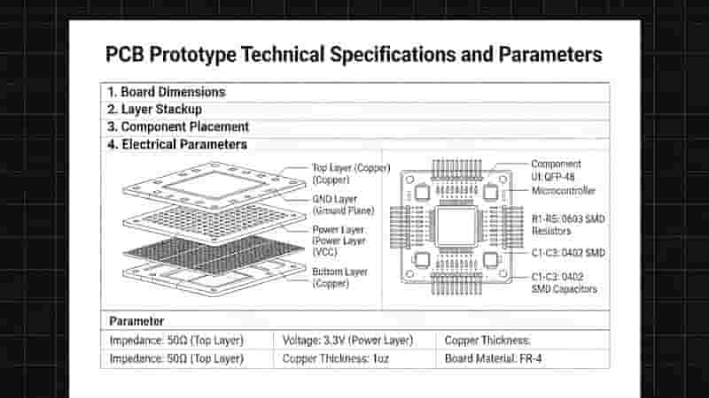 PCB Prototype Technical Specifications and Parameters