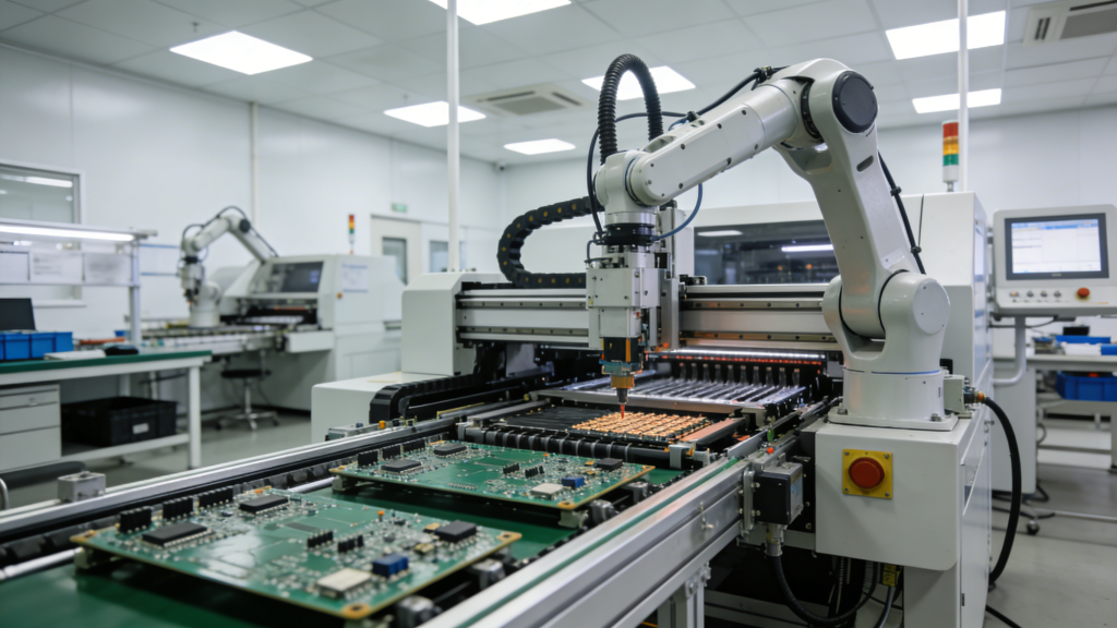 Automated SMT PCB Assembly Production Line