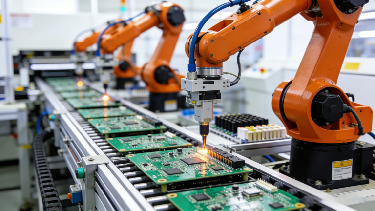 PCB assembly SMT production line