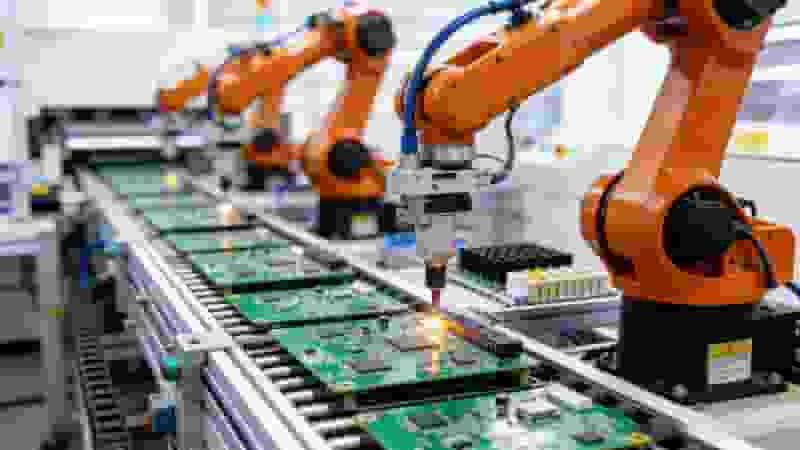PCB assembly SMT production line