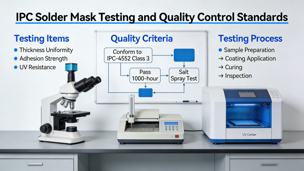 IPC Solder Mask Testing and Quality Control Standards
