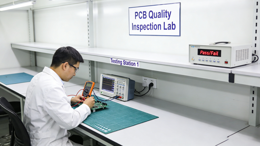 PCB quality control inspection for expedited manufacturing orders