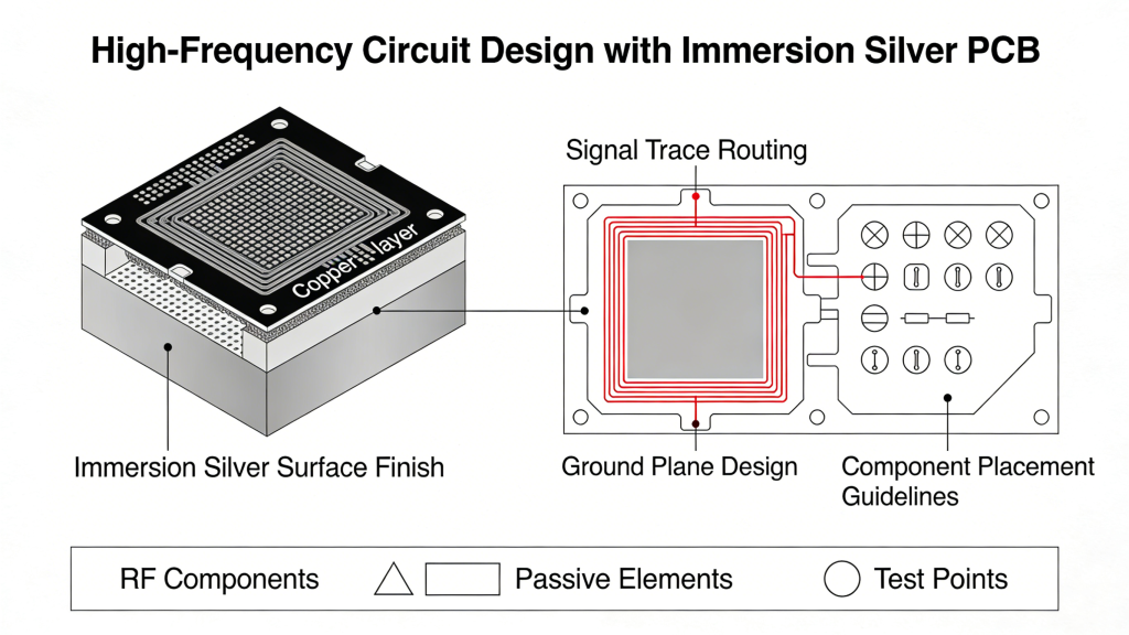 OSP PCB surface finish flat for fine pitch SMT