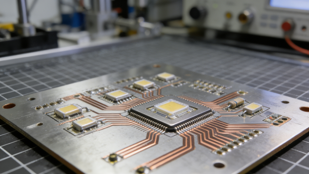 Metal core PCB for high power LED and thermal management applications