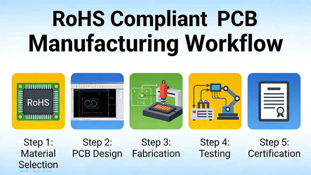 RoHS restricted substances limits for PCB materials and assembly