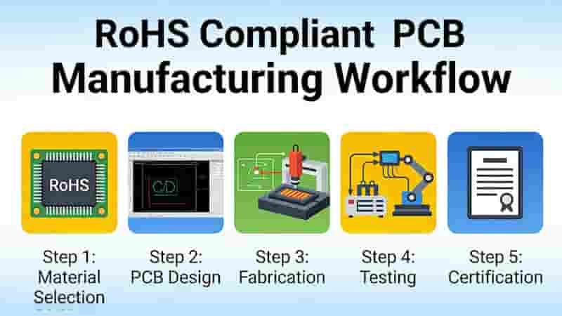RoHS restricted substances limits for PCB materials and assembly