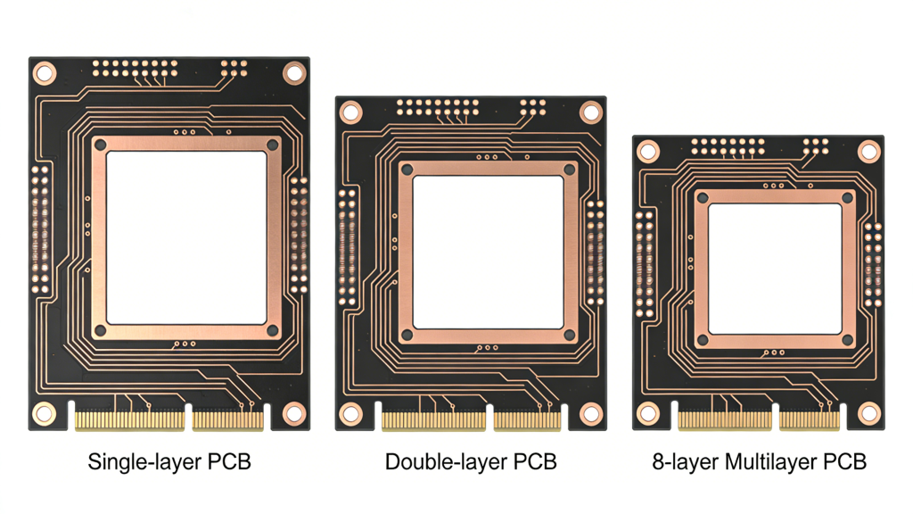 8 layer 12 layer multilayer PCB stackup structure