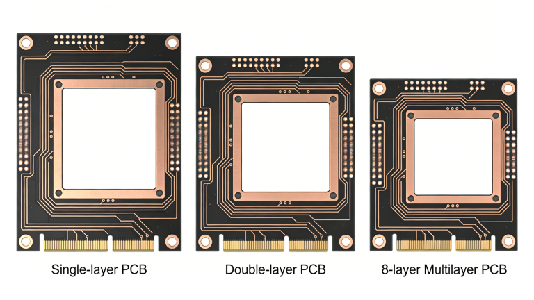 8 layer 12 layer multilayer PCB stackup structure