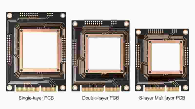 8 layer 12 layer multilayer PCB stackup structure