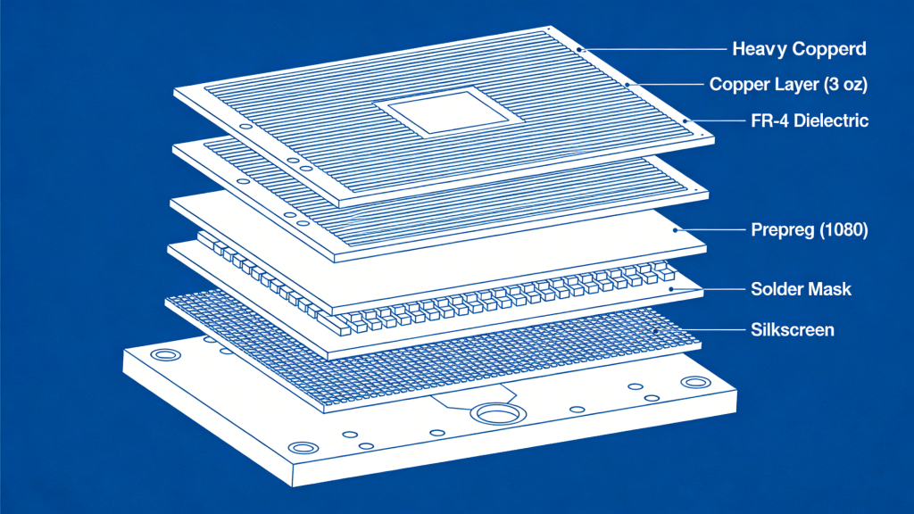Heavy Copper PCB production and quality inspection line